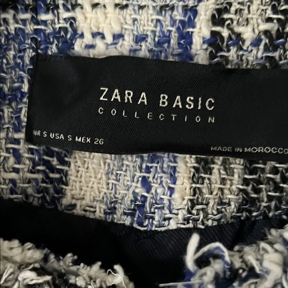 Like New! Zara Tweed Jacket in Size S